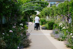 Horatio’s Garden, a national charity creating and nurturing beautiful gardens in NHS spinal injury centres.